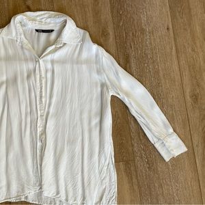 Zara button down shirt